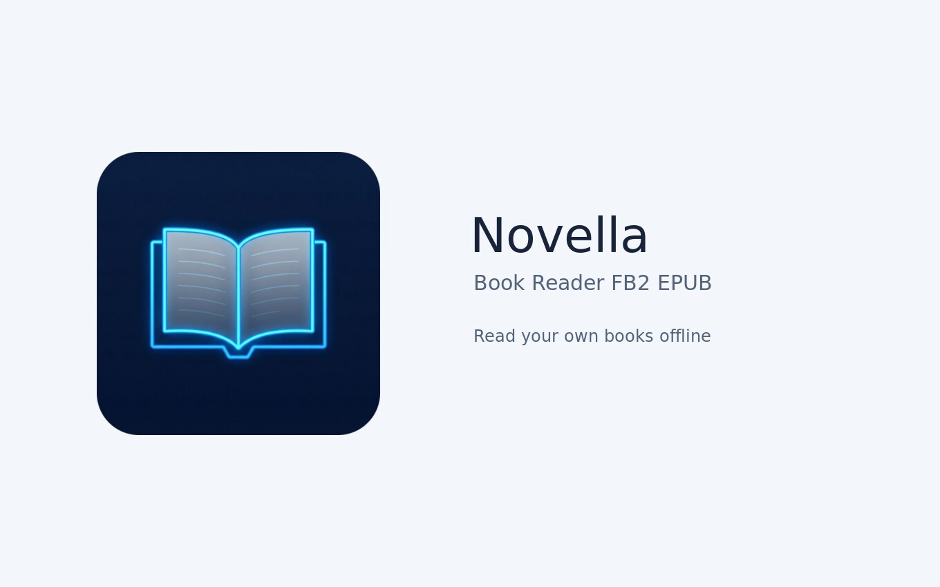 Попередній перегляд проєкту: Novella — Book Reader FB2 EPUB